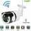 PTZ WiFi Outdoor Security Camera Night Vision 10