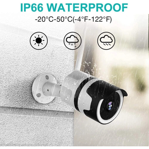 PTZ WiFi Outdoor Security Camera Night Vision