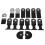 15pcs Oscillating Saw Blades Set 34/44/88mm Precision Cutting Tool 11