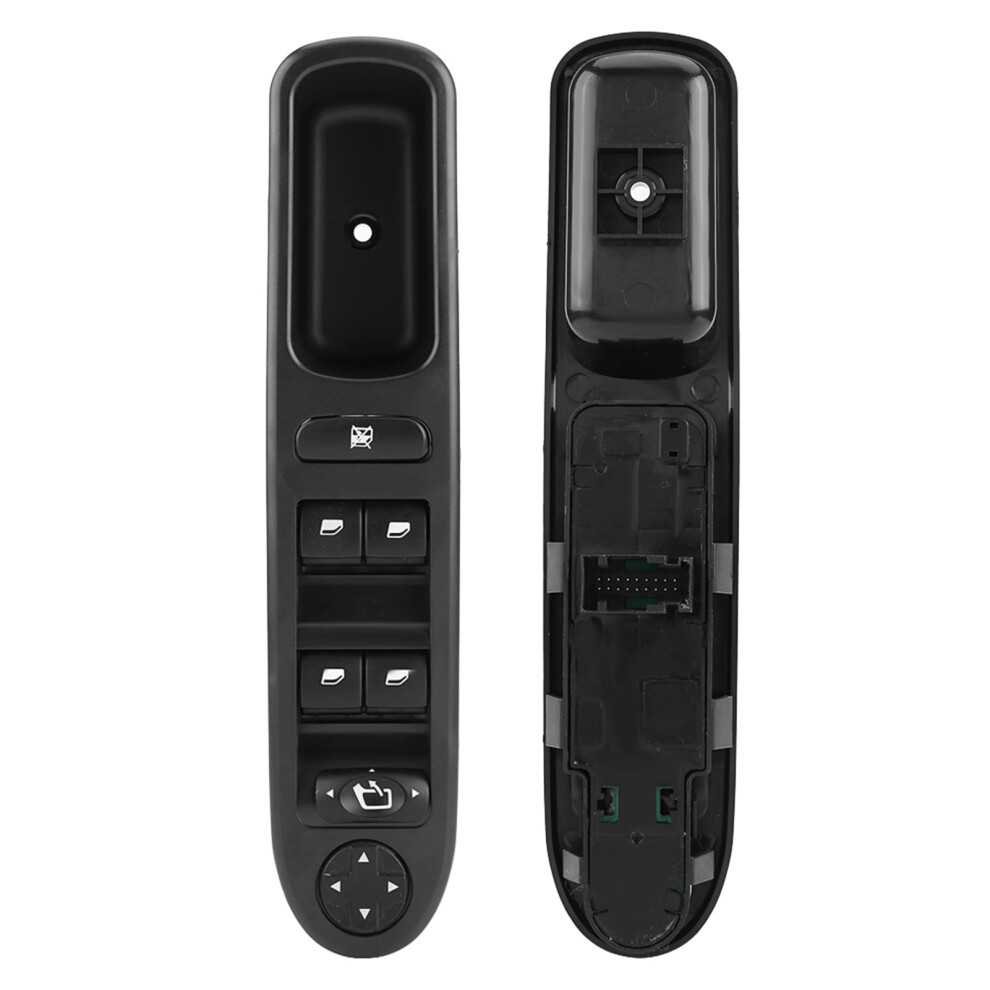 Front Left Power Window Switch For Peugeot 207 6490.Eh Black 8471392779539