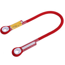 Outdoor Safety Climbing Rope 60/120/150cm with Ring Bearing in Red, Yellow, Orange