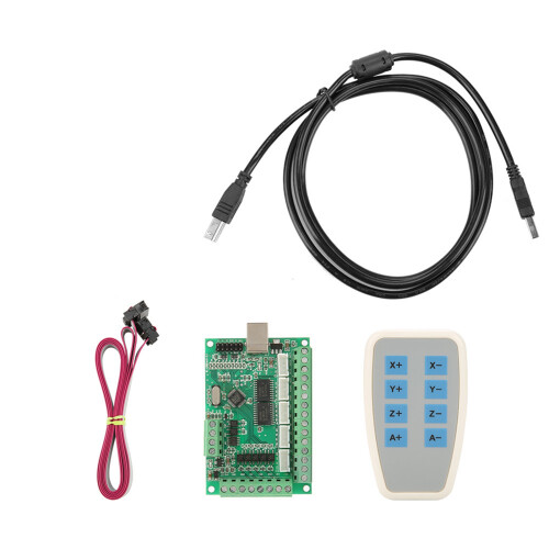 USB CNC Motion Control Card, 9.8x6cm, 12-24V, Windows 10 1