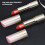 10pcs Pink and Gold Gradient Refillable Lipstick Tubes 3.5g 3