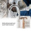 Transparent Padlock Set with Pick Tool, 7.9x2.3x5 cm, Multiple Colors 5