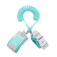 2M Child Safety Wrist Leash with Lock, Adjustable Green Toddler Harness