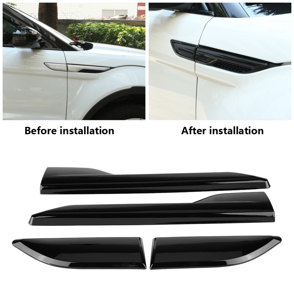 Range Rover Evoque Fender Vent Cover Trim 4Pcs For Land Rover Models 7891392781003
