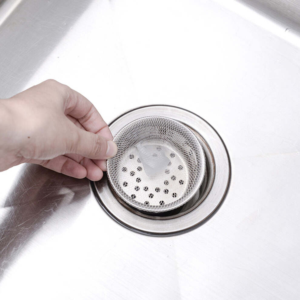 Kitchen Drain Filter Bags 100Pcs Set Mesh Waste Strainers For Sink Residue 8791392563793
