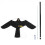 Hawk Kite Bird Scarer with 7m Pole 1