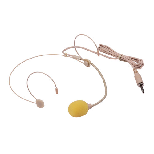 Unidirectional Headworn Condenser Microphone 3.5mm Plug 100cm