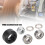 3D Printer V Shaped Linear Guide Wheel 2 Sets for C Beam OpenRail Durable Alloy 7