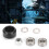 3D Printer V Shaped Linear Guide Wheel 2 Sets for C Beam OpenRail Durable Alloy 8