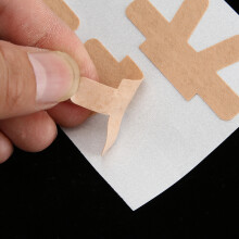 Ingrown Toenail Correction Stickers - Cotton Adhesive Toe Fixer, Skin Color, 5 x 2.9 x 2.7cm