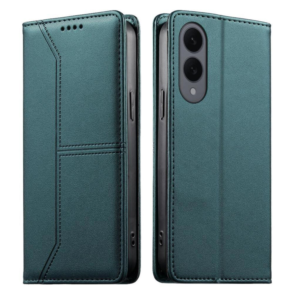 () Flip Case For Samsung Galaxy S25 Edge Slim Folio Cover Strong Magnetic All-In-One Phone Wallet Case Kickstand Shockproof 764563243075