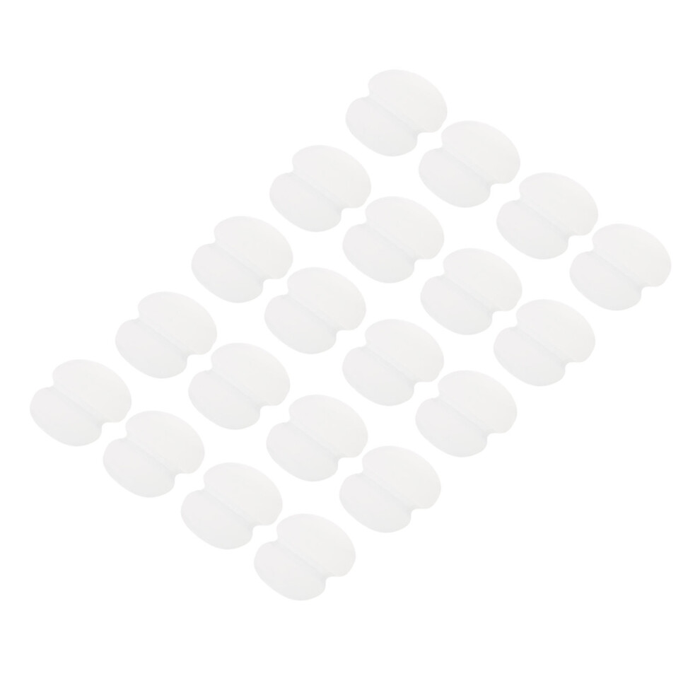 Disposable Underarm Sweat Pads, Cotton, 20pcs, 12x11cm, Unisex