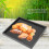 Heavy Duty Wooden Rectangular Serving Tray for Meals & Snacks 42cm 8