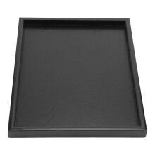 Heavy Duty Wooden Rectangular Serving Tray for Meals & Snacks 42cm