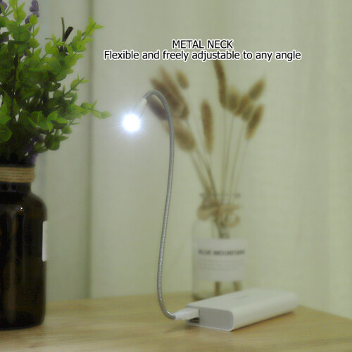 LED USB Night Light Reading Lamp for Laptop Notebook PC Flexible & Compact