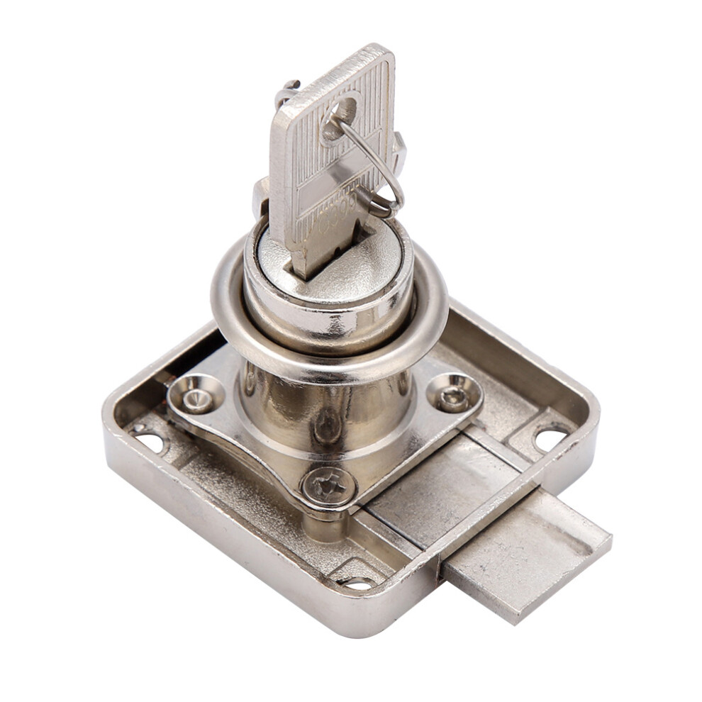 Durable Zinc Alloy Reusable Drawer Lock For Household & Office (138-22) 6941392784267