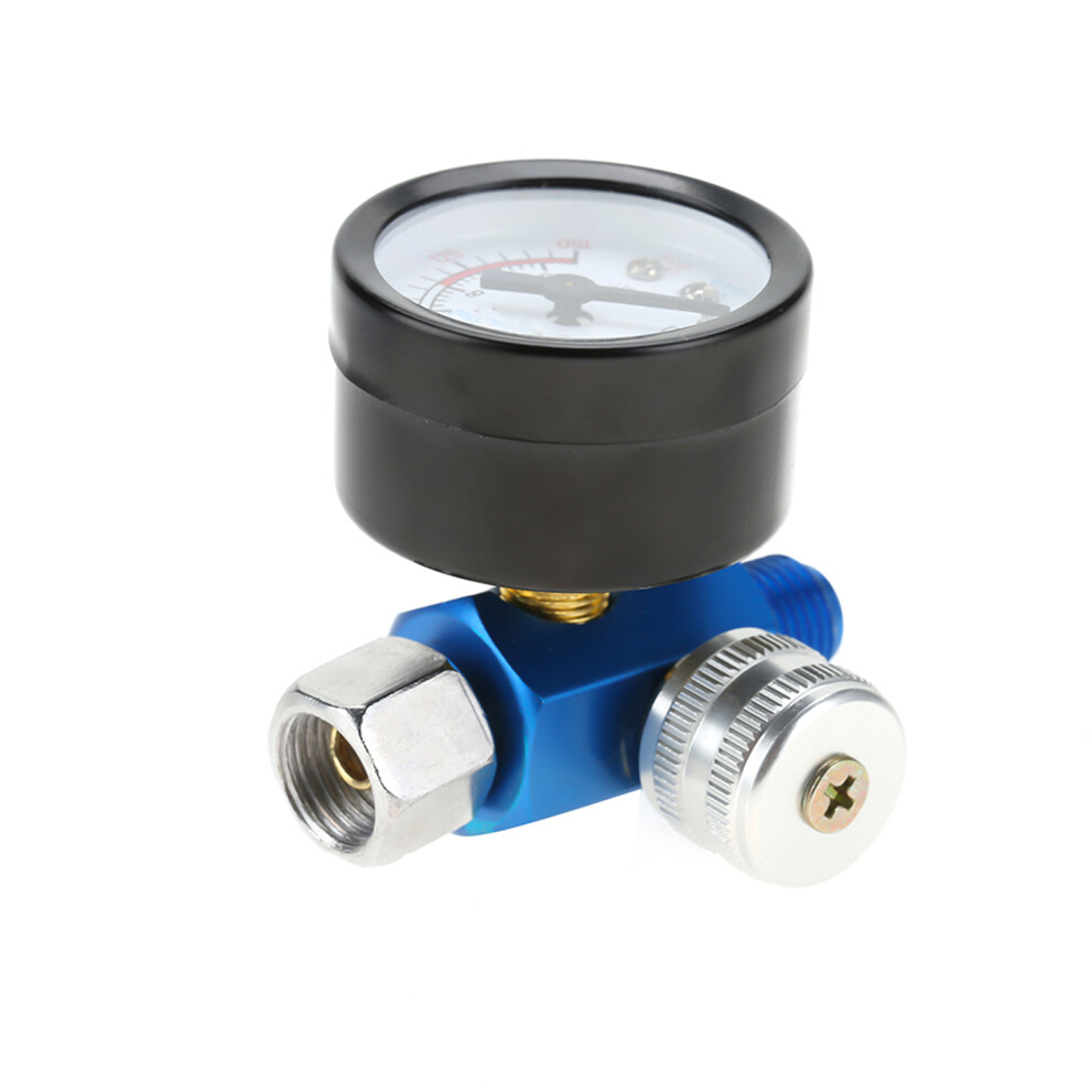 Precision Air Regulator With Pressure Gauge 1/4Â Fitting For Spray Gun Use 5061392570286