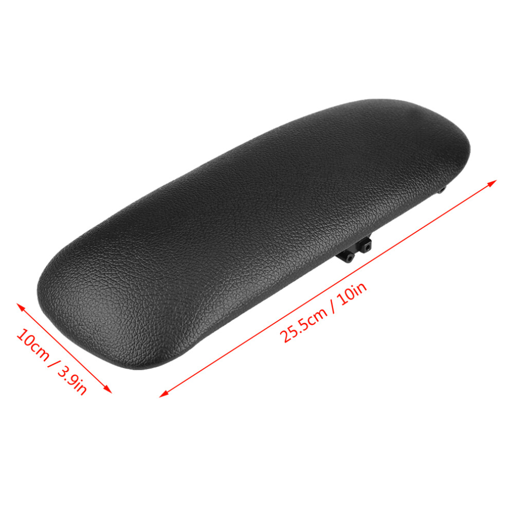 Artificial Leather Center Console Armrest Cover For Mini Cooper, 25.5 X 10Cm Black 4971392570555