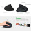 2.4G Wireless Left Hand Vertical Mouse USB Optical Ergonomic Mouse with 5 Keys 12