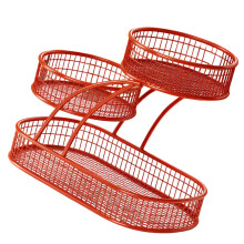 Contemporary Metal Wire Fruit Container Storage Rack Ideal-D