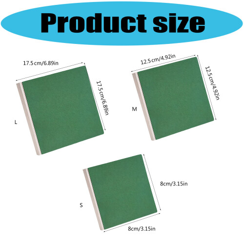 Strong Binding High Density Paper Resists Bleed-Green 17.5cm 2