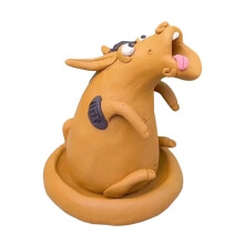 Funny Resin Bathroom Figurine Incenses Burners Tabletop-D