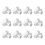 12lots Water Joints Durability Pipe-Bottom bracket 50MM 1