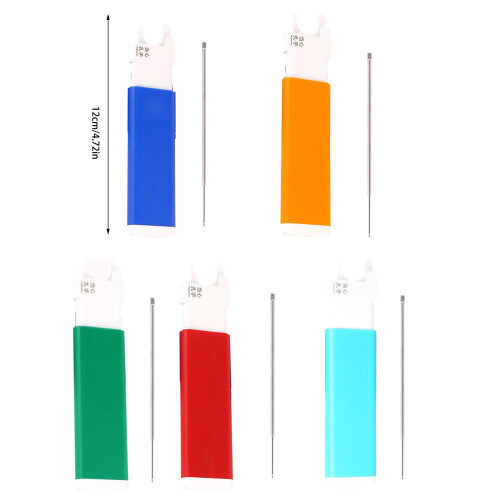 Beginner and Safe Needle Threader for Simple-oranges  color 2