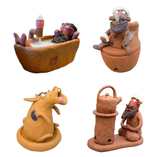 Handmade Resin Scented Diffuser Incenses Holder Funny Desk-A 1