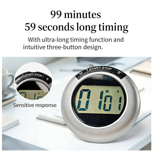 Multifunctional Digital Timers For Kitchen Use With LCD Screen 1