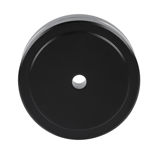 4 Stk. Verstärkerfüße Aluminium 40mm Schwarz