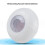 Top Mounted Wired Ceiling PIR Sensor 8M Detection, 360, White 5
