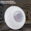 Top Mounted Wired Ceiling PIR Sensor 8M Detection, 360, White 16
