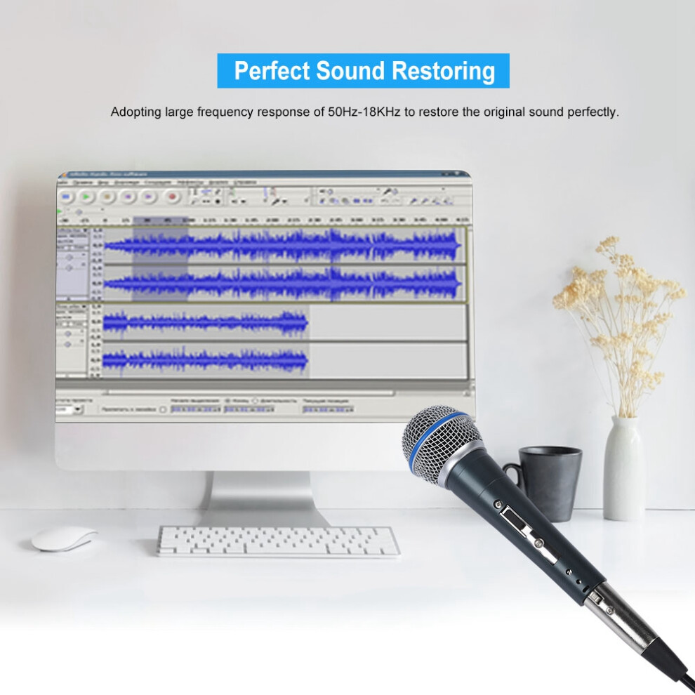 Dynamic 140Db Spl Wired Ktv Mic 7340572259592
