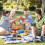 Natural Wooden Bento Container 2-Layer Rectangular Food Box for Picnic & Bento 7