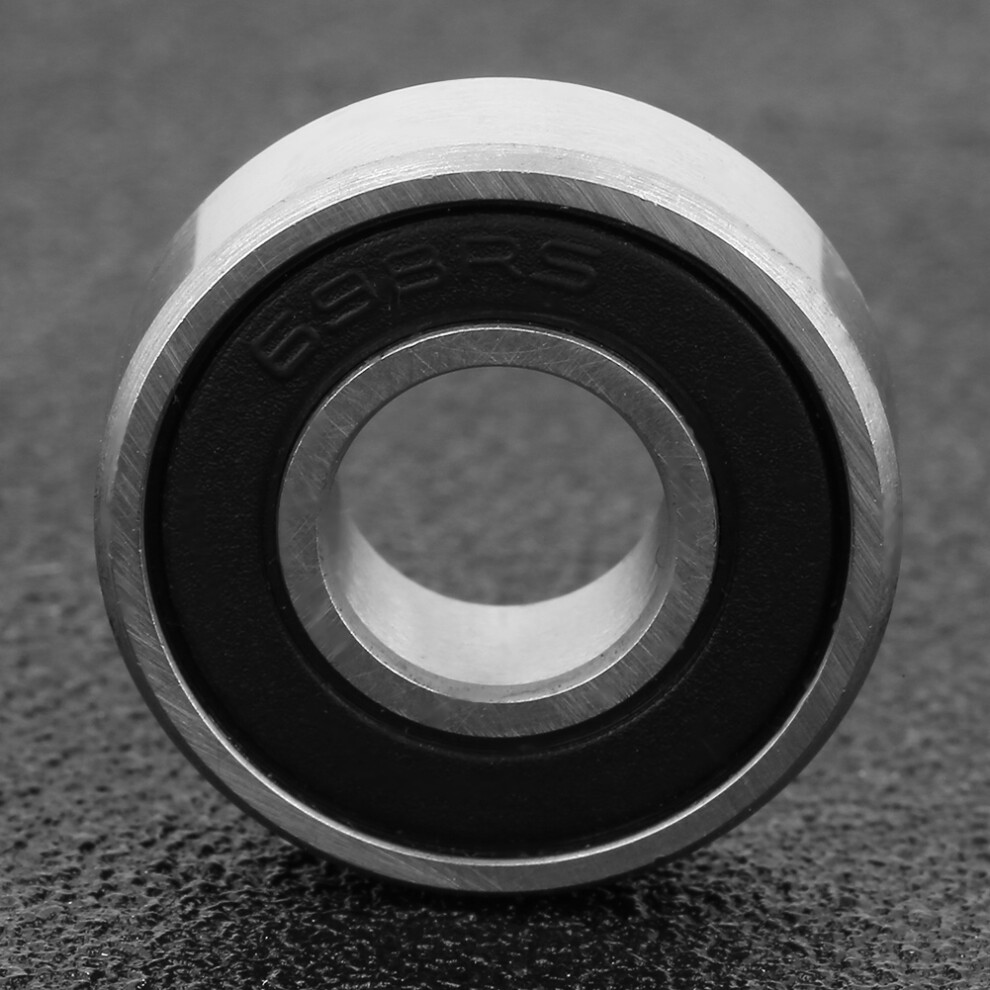 Precision 20Pcs 698Rs Rubber Sealed Deep Groove Ball Bearings 8X19x6mm Au 7891392791682