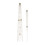 Microblading Caliper Eyebrow Measure Ruler Stainless Steel, Silver 2