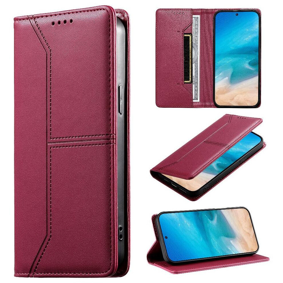 () Flip Case For Samsung Galaxy S22 Ultra Shockproof Slim Folio Cover All-In-One Phone Wallet Case Kickstand Strong Magnetic 764563243495