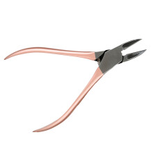 Stainless Steel Rose Gold Nail Clipper Fingernail & Toenail Cutter Pedicure Tool