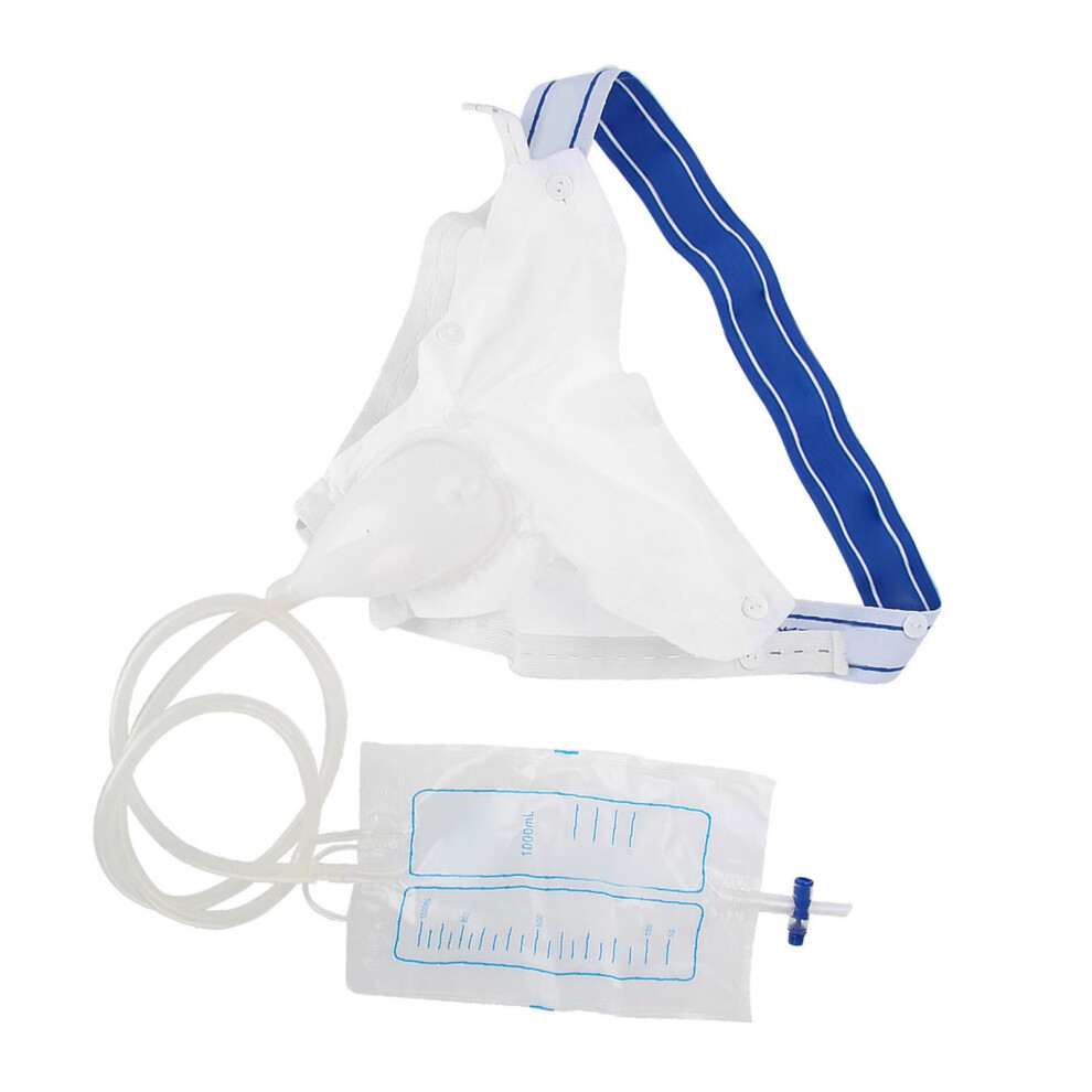 Silicone Urine Collector Set for Adults with 1000ml & 2000ml Bags