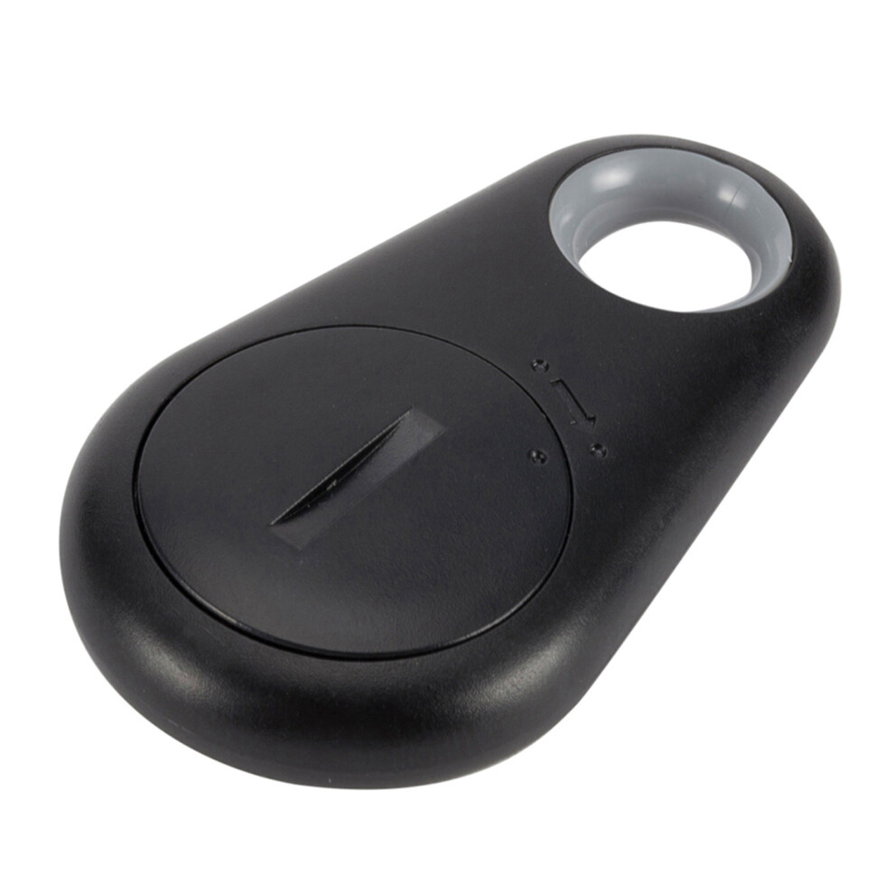 Mini Bluetooth Tracker Key Wallet Pet Anti-Lost Locator Alarm (Black) Black 8421392580512