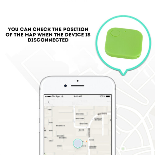 Anti-Verlust Tracker Haustier weiß Bluetooth 4.0 1