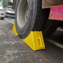 Draagbare wielkeg met handgrepen, wielstopper voor voertuigen, vrachtwagens, wieloprijplaten, wieluitlijnblok voor campers, trailers en