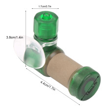 Fisch-Aquarium CO2-Diffusor & Zerstäuber Grün L Einfacher Einbau Aquariumzubehör