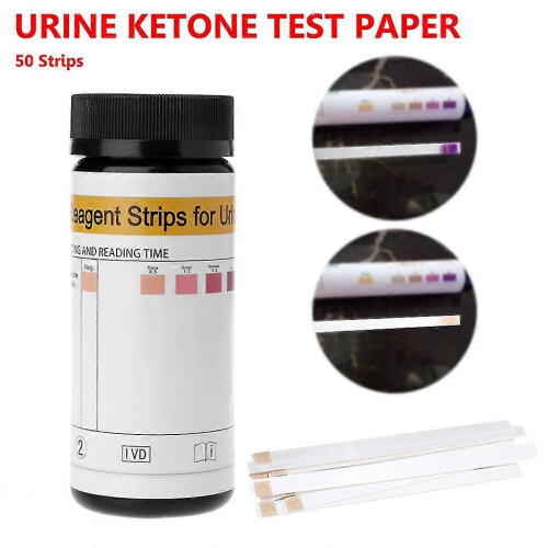 50 τεμάχια ταινίες μέτρησης κετογονικής δίαιτας για ακριβή έλεγχο των επιπέδων 2