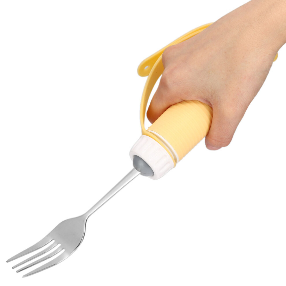 Eating Aids Utensil Set for Elderly & Disabled, Spoon & Fork
