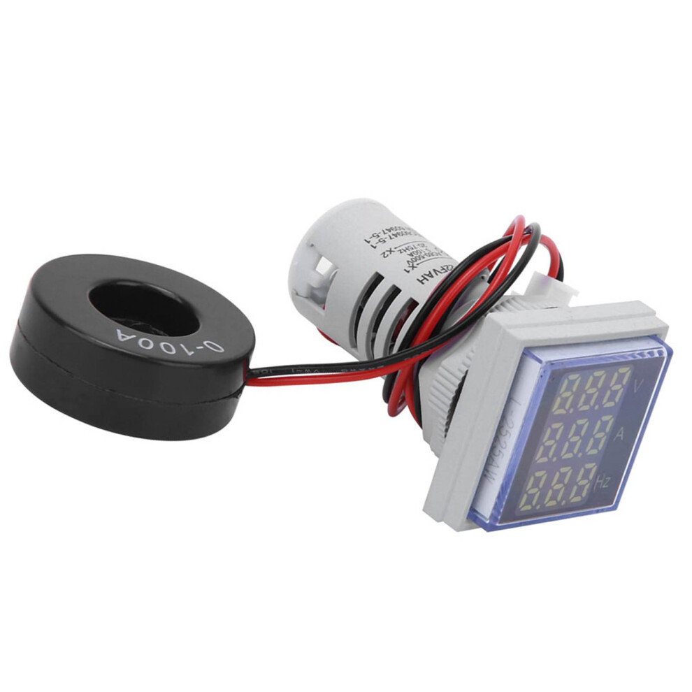 Voltage Current Frequency Meter Square 7340572250049