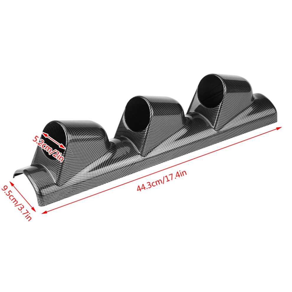 52Mm Carbon Triple Gauge Pod 7293282585089